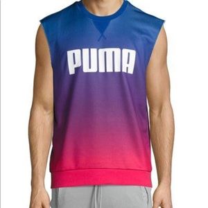 Puma Running Top - Surf the Web - sz Medium